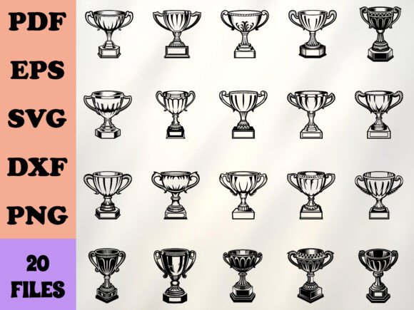 Download Trophy SVG Bundle - Trophy svg bundle Collection