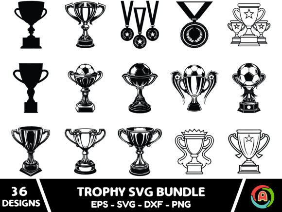 Download Trophy SVG Bundle - Trophy svg bundle Collection