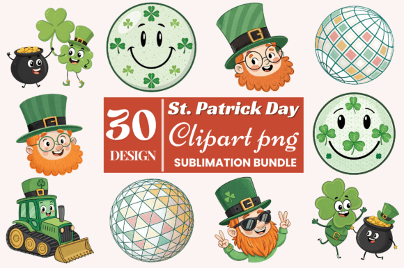 Download St. Patrick Day Clipart PNG Bundle - Premium Resources