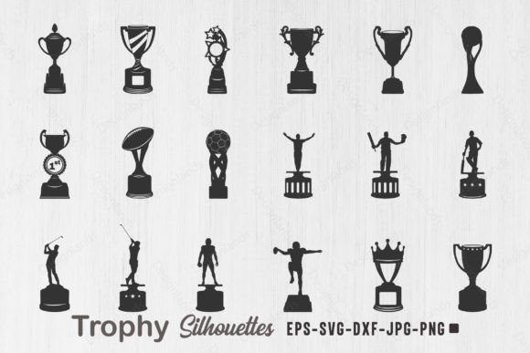 Download Trophy Silhouettes, Trophy Svg Bundle. - Trophy svg bundle Collection