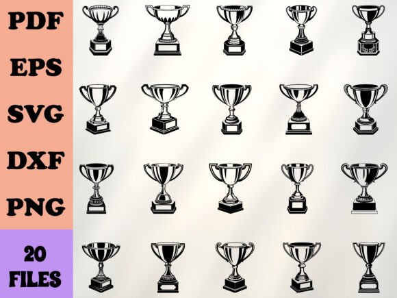 Download Trophy SVG Bundle - Trophy svg bundle Collection