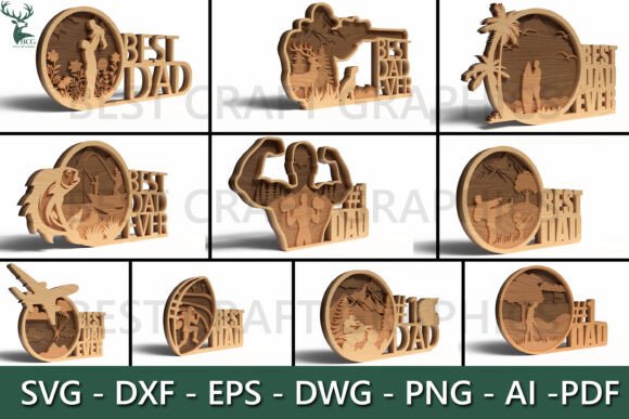 Download Best Dad Trophy SVG Bundle - Trophy svg bundle Collection