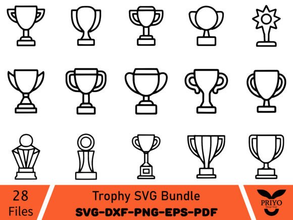 Download Trophy SVG Bundle - Trophy svg bundle Collection